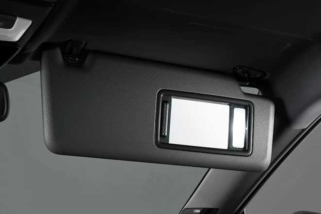 Sun Visor dengan Cermin Rias
